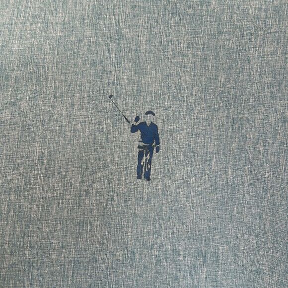 William Murray Classic Men's Performance Long Sleeve Button Down Shirt Blue XL - Picture 3 of 11